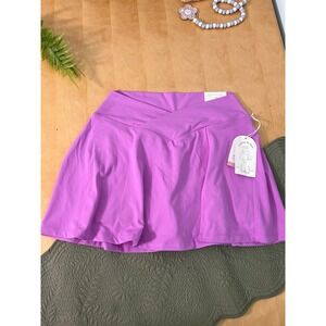 Blogilates Crisscross Slit Skort Size XL NWT
